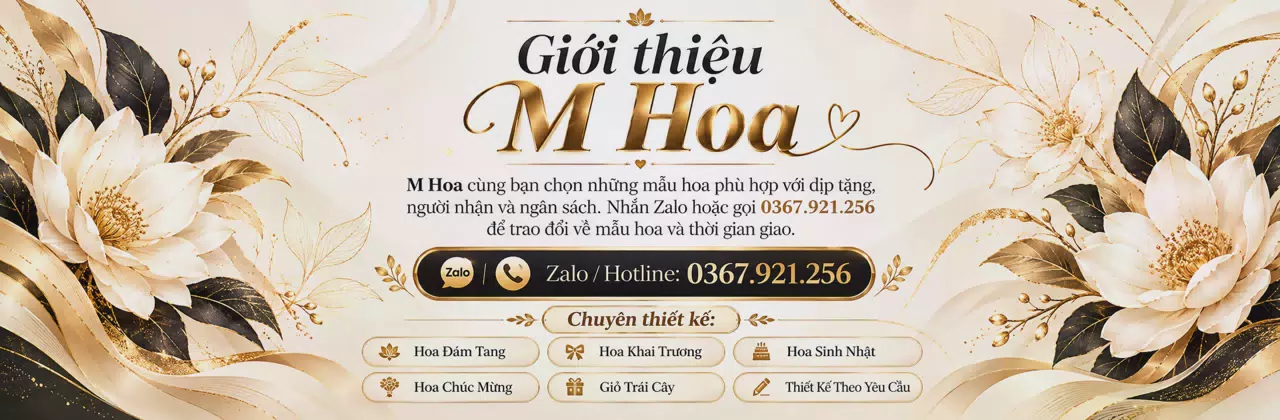 Ảnh bìa Shop hoa tươi Xã Long Hải Hồ Chí Minh - Hoa tươi cho từng lời chúc